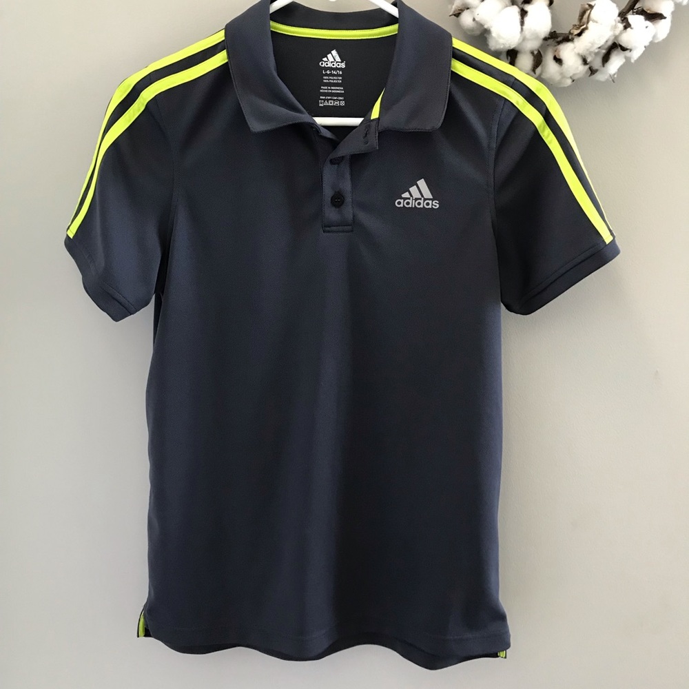 Adidas boy polo size L 14/16
